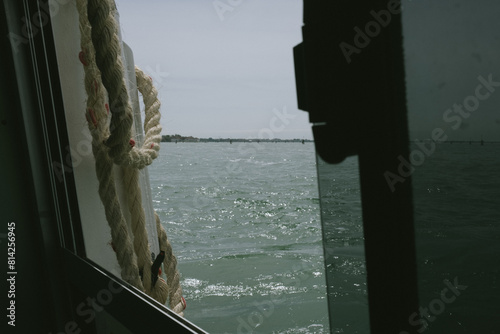 ropes on a yacht