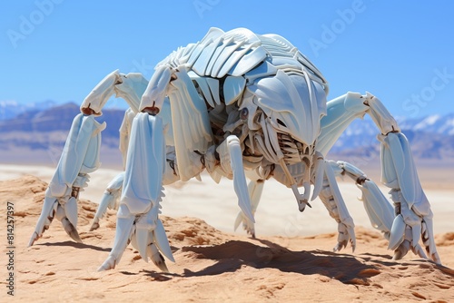 Otherworldly alien innovations. Sci-fi creatures for futuristic space exploration