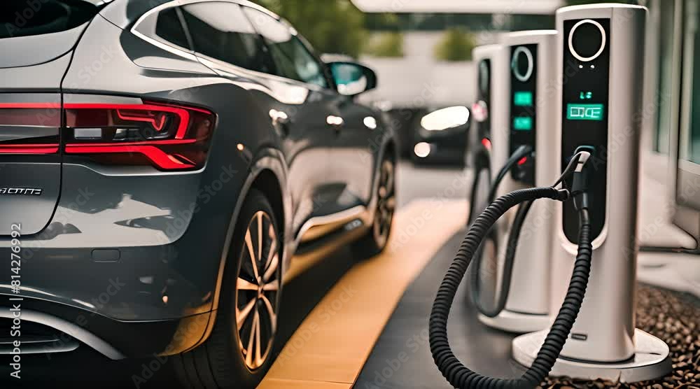 le parcours d’une voiture électrique dans un terminal