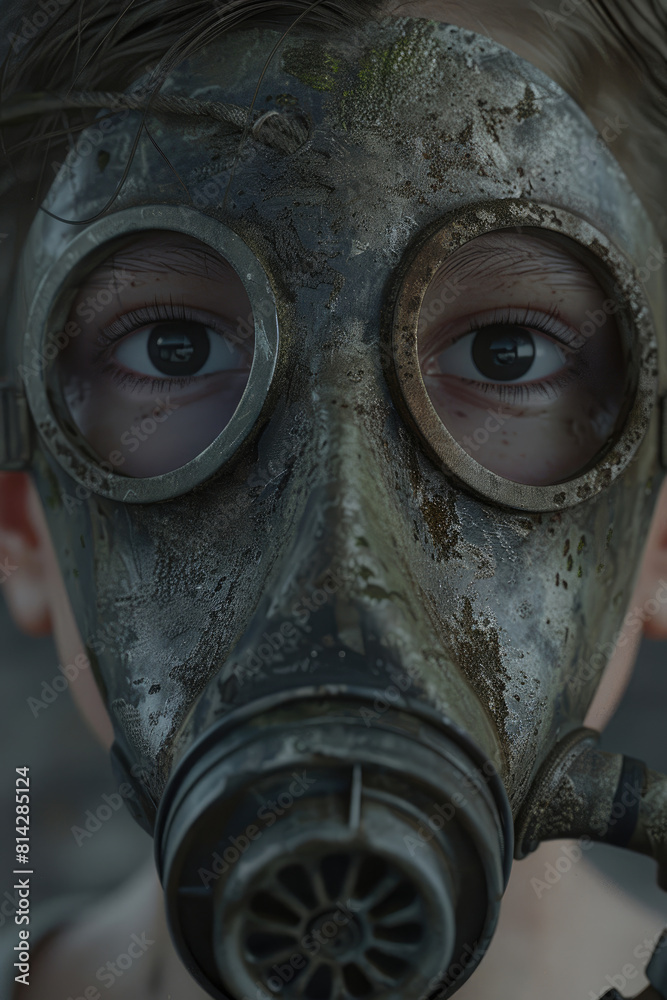 Gas Mask Generation Youth's Resilient Stand Against PM 2.5 Pollution Gas Mask Generation Youth's Resilient Stand Against PM 2.5 Pollution