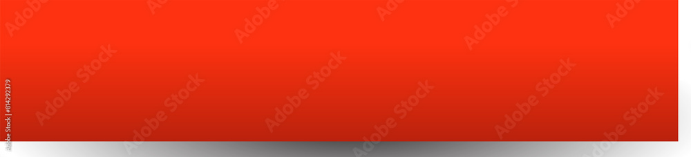 Red paper rectangle and shadow, label, banners, icon Red paper rectangle and shadow, label, banners, icon