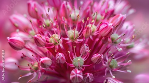 Ornamental leek (Allium), flower faded, with seed capsules, Baden-Wuerttemberg, Germany, Europe