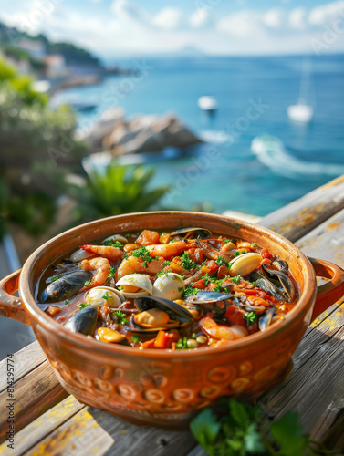 Coastal bouillabaisse delight.  photo