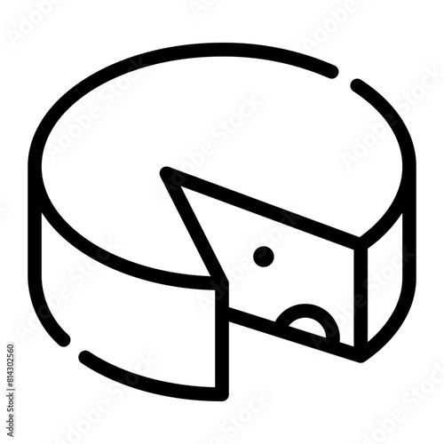 queijo minas line icon