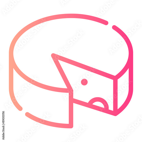 queijo minas gradient icon