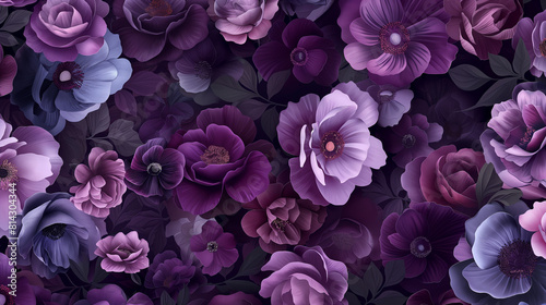 pink and purple flowers