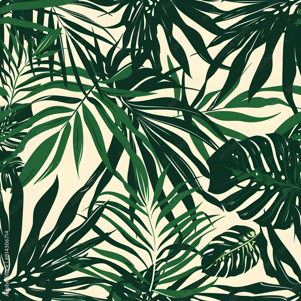 leaves forest pattern background leaves forest pattern background
