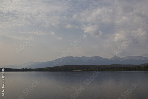 A Cloudy Summer Morning at Pyramid Lake