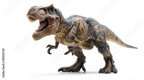 Ferocious Tyrannosaurus Rex in Natural Habitat 