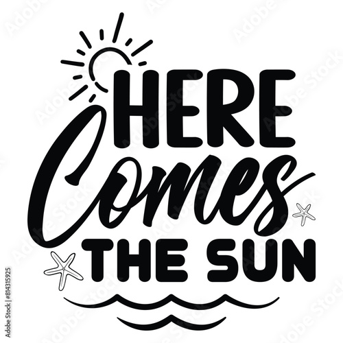Summer shirt design print template