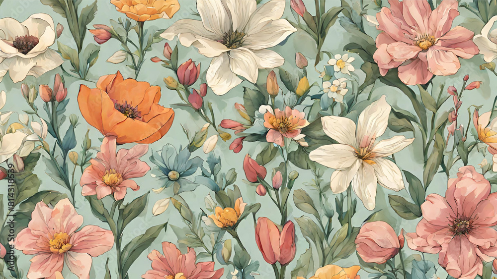 flower pattern - 80