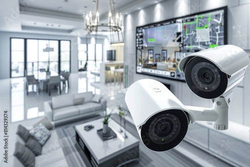Seamless device integration in security concepts authenticates CCTV systems, validating protection controls and digital analytics for enhanced access management.