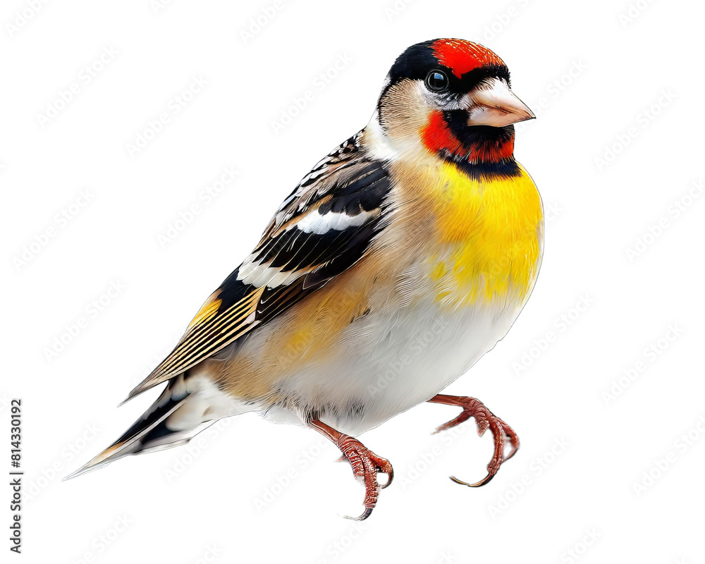 Goldfinch Bird Isolated Goldfinch Bird Isolated