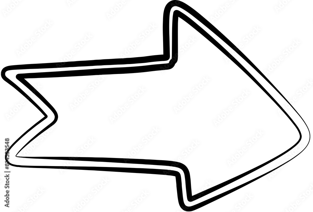 Arrows hand drawn. Sketch doodle style Arrows hand drawn. Sketch doodle style