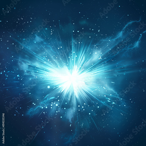 Cosmic Ray Icon Styled After High-Energy Particle Physics  A Dynamic Illustration