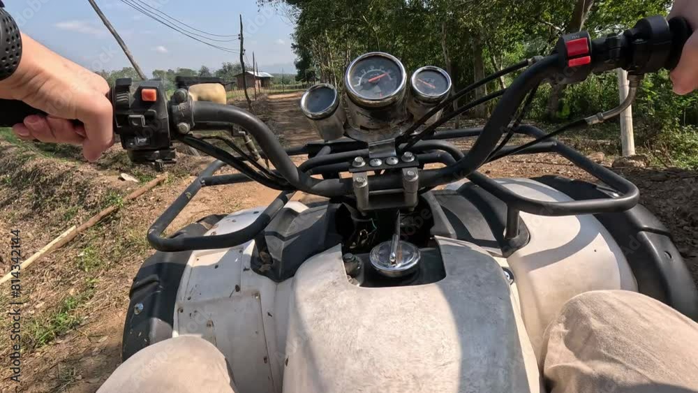 Off-Road Adventure on Quad Bike Off-Road Adventure on Quad Bike