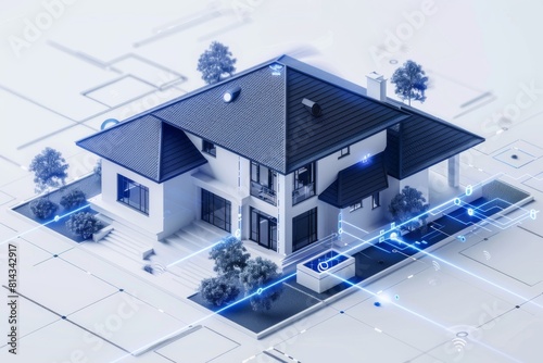 Protection innovations in technology enable vigilant access control, updating detector devices with smart, discreet cameras for safeguarded, modernized home guard systems. © Leo