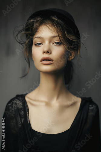 Portrait of a fashionable Eastern European Woman