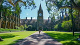 Eyecatching Historic Buildings, University of Sydney Quadrangle Clocktower, Great Hall, Mc Laurin Hall