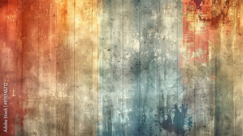 A vintagestyle abstract with washedout colors and a distressed texture, giving a nostalgic feel photo