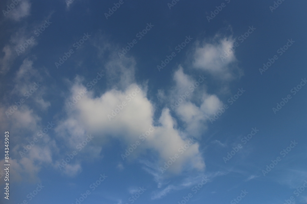 Blue sky with cloud. Clearing day and Good weather in the morning. Blue sky with cloud. Clearing day and Good weather in the morning.
