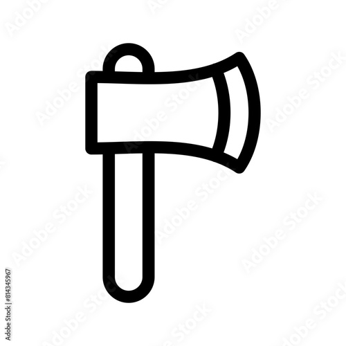 Axe Icon Vector Symbol Design Illustration