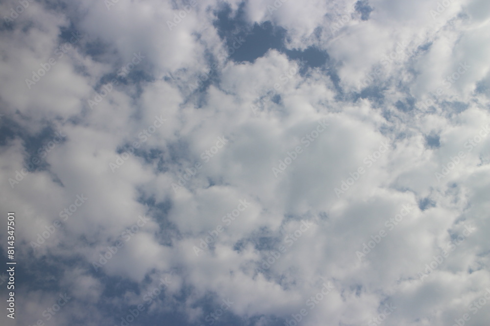 Blue sky with white clouds. Blue sky with white clouds.