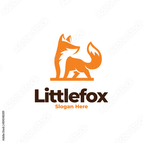 fox modern logo vector