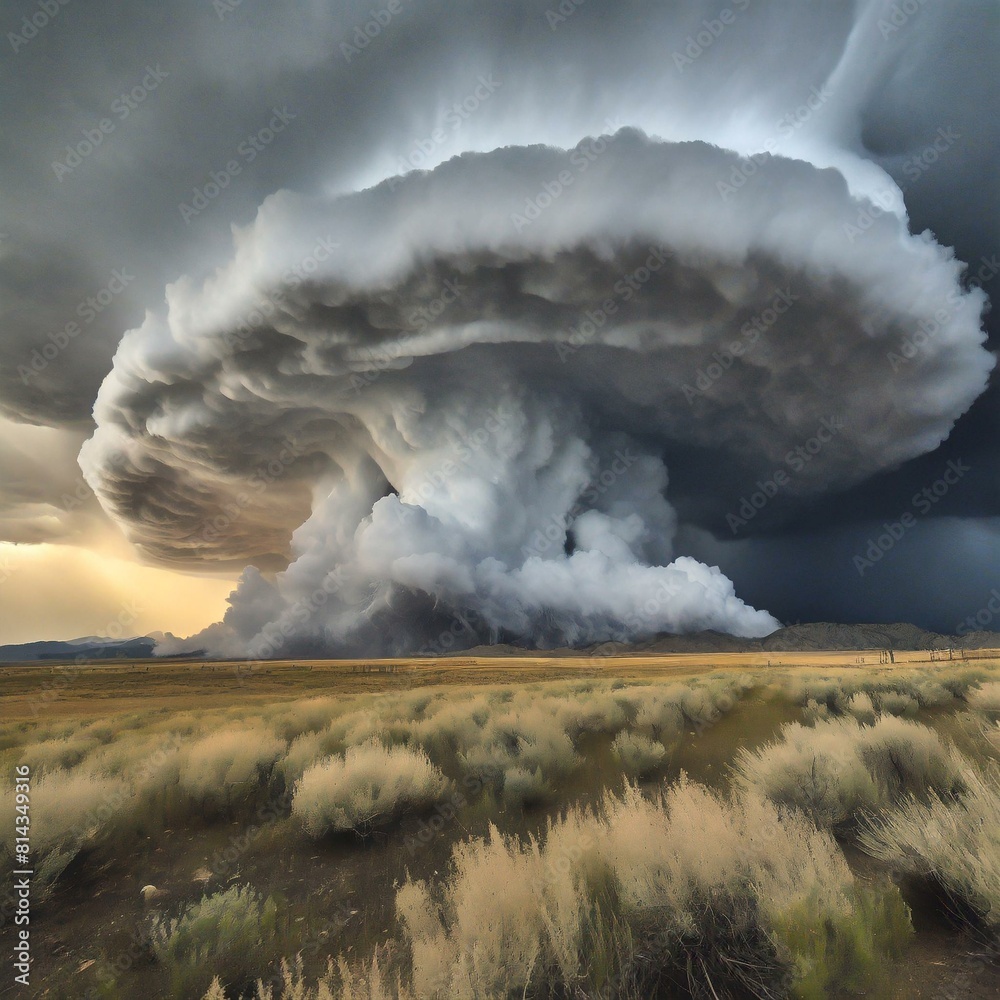 clouds in the sky.the raw power of an incredible supercell as it moves ...