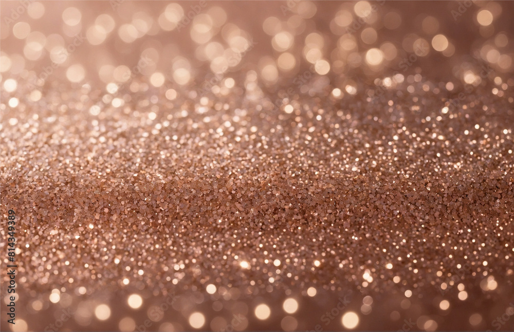 Rose gold glitter bokeh texture background, rose gold - bright and pink background, Generative AI Rose gold glitter bokeh texture background, rose gold - bright and pink background, Generative AI