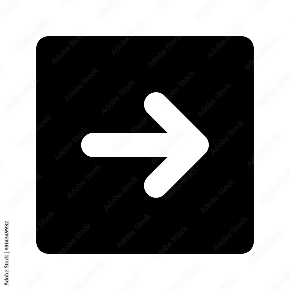 Login square arrow vector icon. Editable icon for web and mobile color editable Login square arrow vector icon. Editable icon for web and mobile color editable