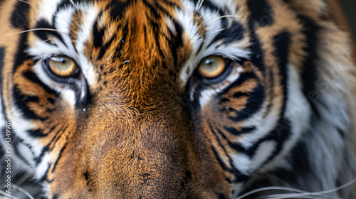 Bengal tiger  Panthera tigris  walks in forest  Bandhavgarh  India Bengal tiger closeupv 4K  Close-up of a tiger sleeping  Generative Ai