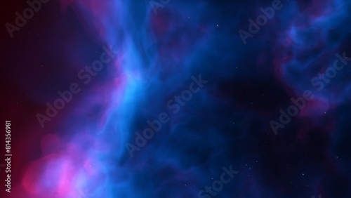 nebula gas cloud in deep outer space 