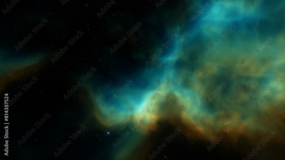 Fototapeta premium Space nebula