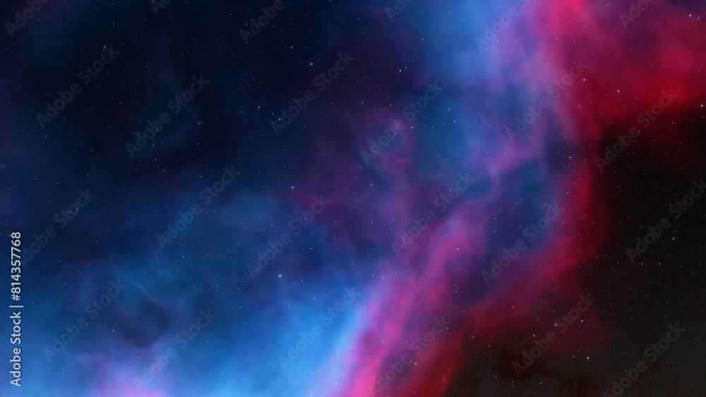 Fototapeta premium nebula gas cloud in deep outer space 