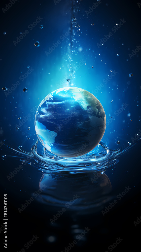 Obraz premium world water day concept