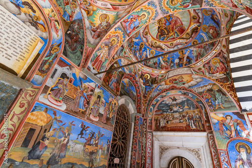 Rila Monastery, the largest Eastern Orthodox monastery in Rila Mountains, Bulgaria