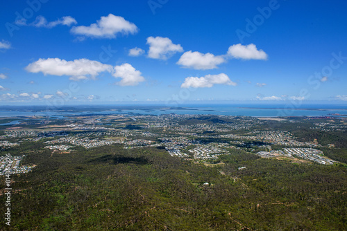 Aerial view of Gladstone from the Kirkwood area, Queensland © Photopia Studio