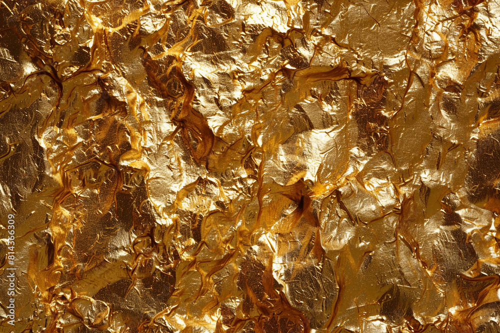 Rough gold texture with granular surface and organic feel.