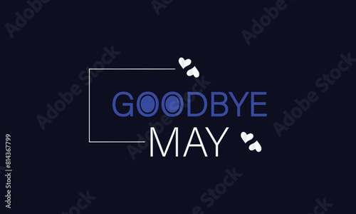 Stylishly Parting Ways with May A Text Illustration