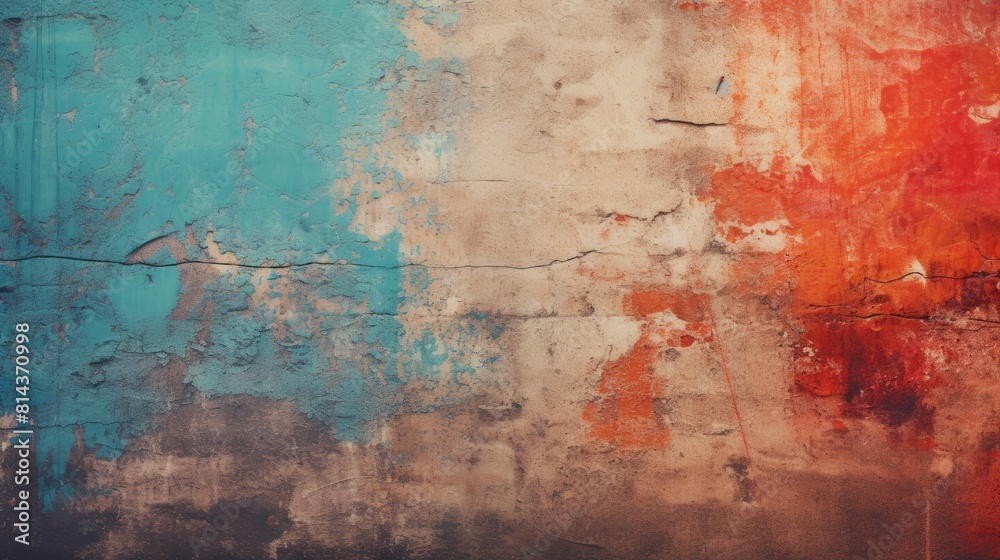 Obraz premium A rough abstract background with visible paint texture