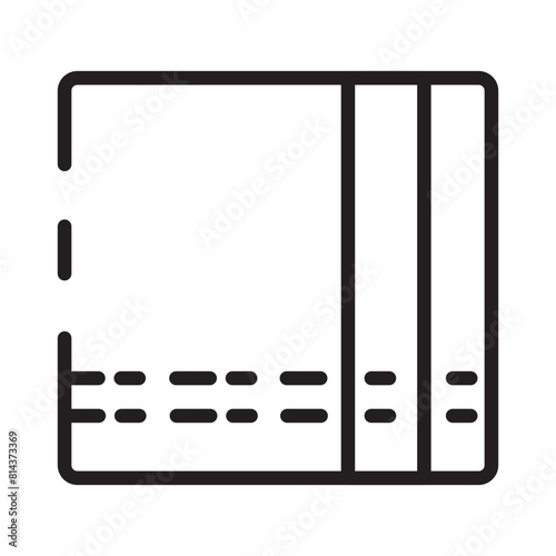 Clothing Fashion Handkerchief Line Icon