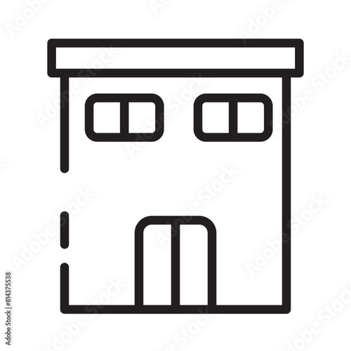 Appartment Home Real Line Icon