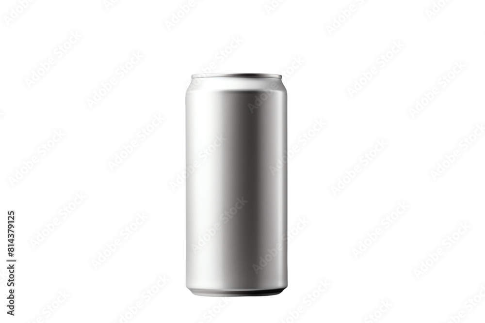 Image shows a single silver can on a black background. Image shows a single silver can on a black background.