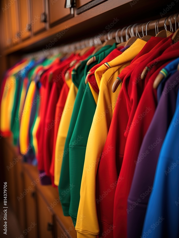 colorful shirts
