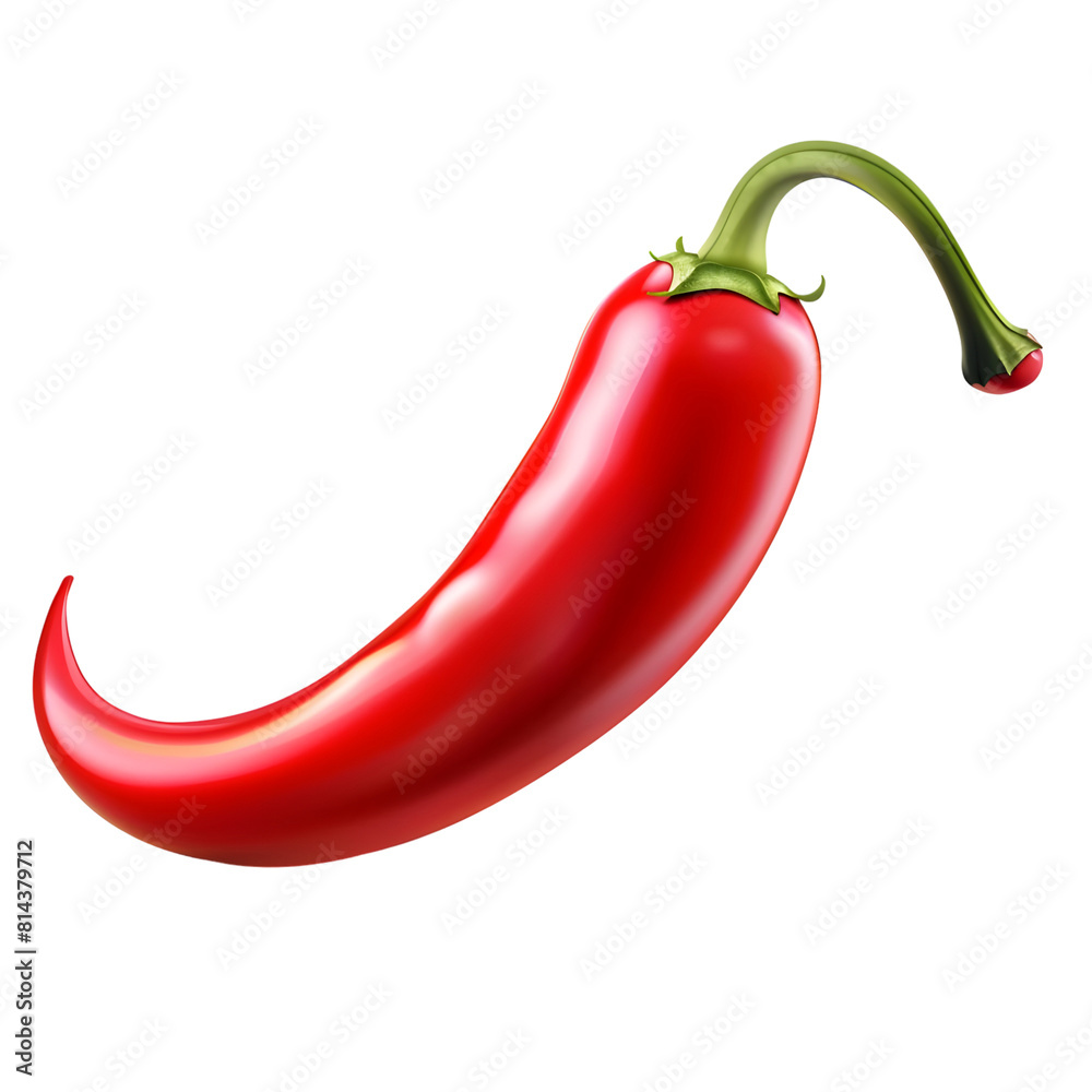 Red chili Isolated on transparent background Red chili Isolated on transparent background