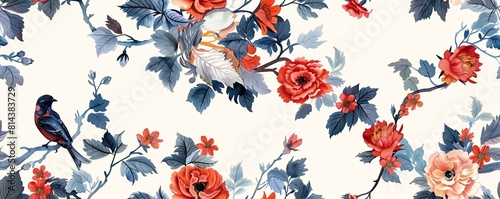 Watercolor Seamless pattern