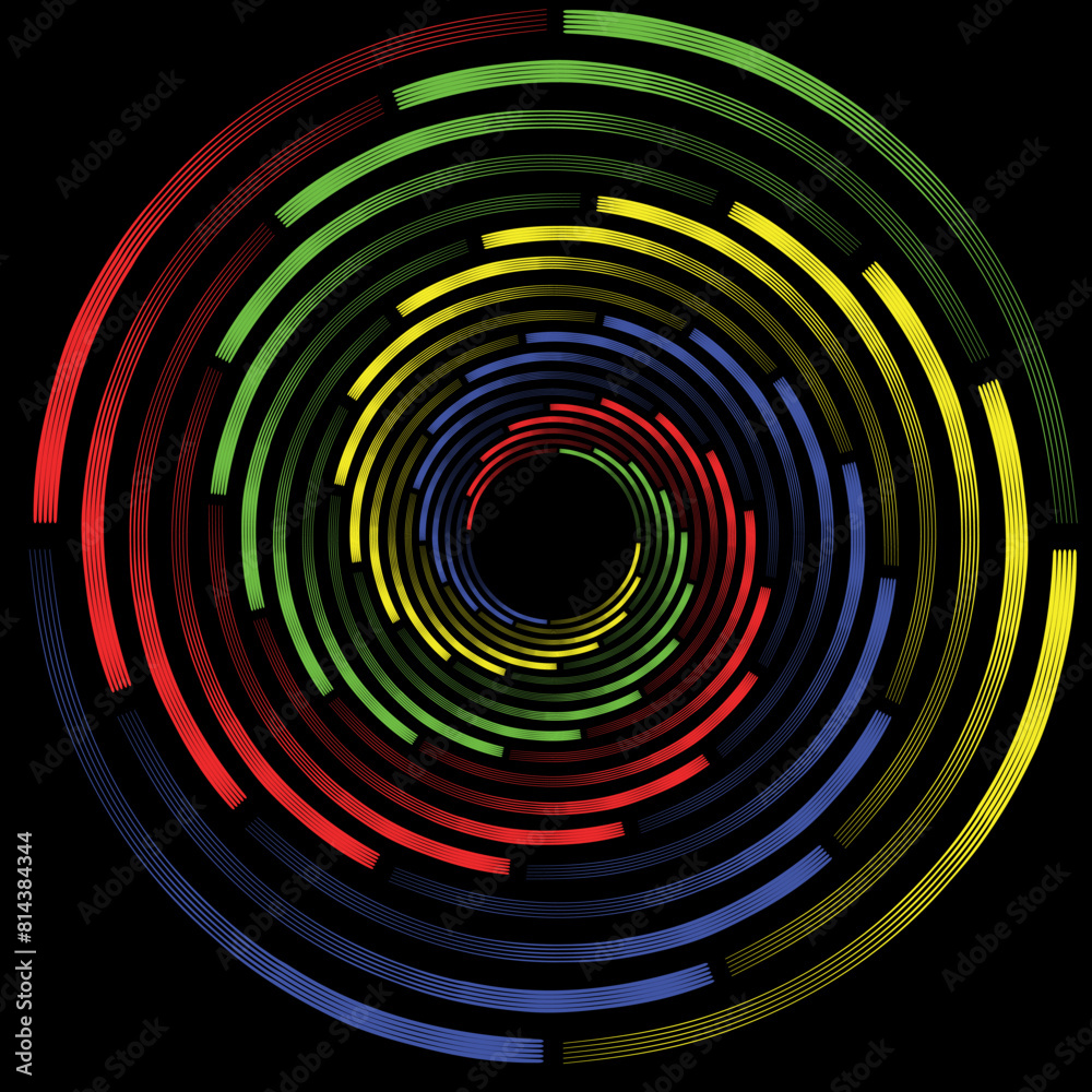 circle  colorful pattern 