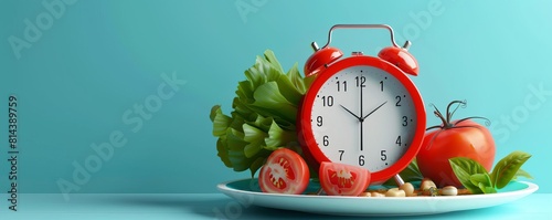 The clock is ticking. Are you ready to eat healthy? photo