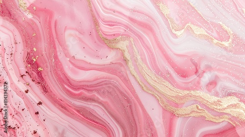 pink marble glitter background